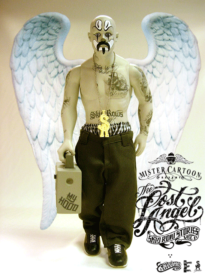 Mark Machado, better known as Mister Cartoon, is a Mexican American tattoo Mark Machado, better known as Mister Cartoon, is a Mexican American tattoo