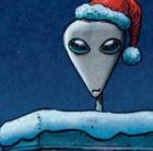 Aliens Xmas by Chiodo Bros. 