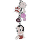 Baseman Charm Key Chain