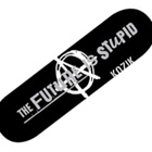 Anarchy Black Skatedeck by Kozik