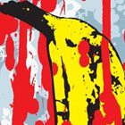 Bloody Banana Skate Deck by Kozik