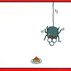 Spider Boom Creeping Red Card
