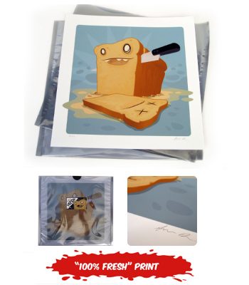100% Fresh Print by Andrew Bell